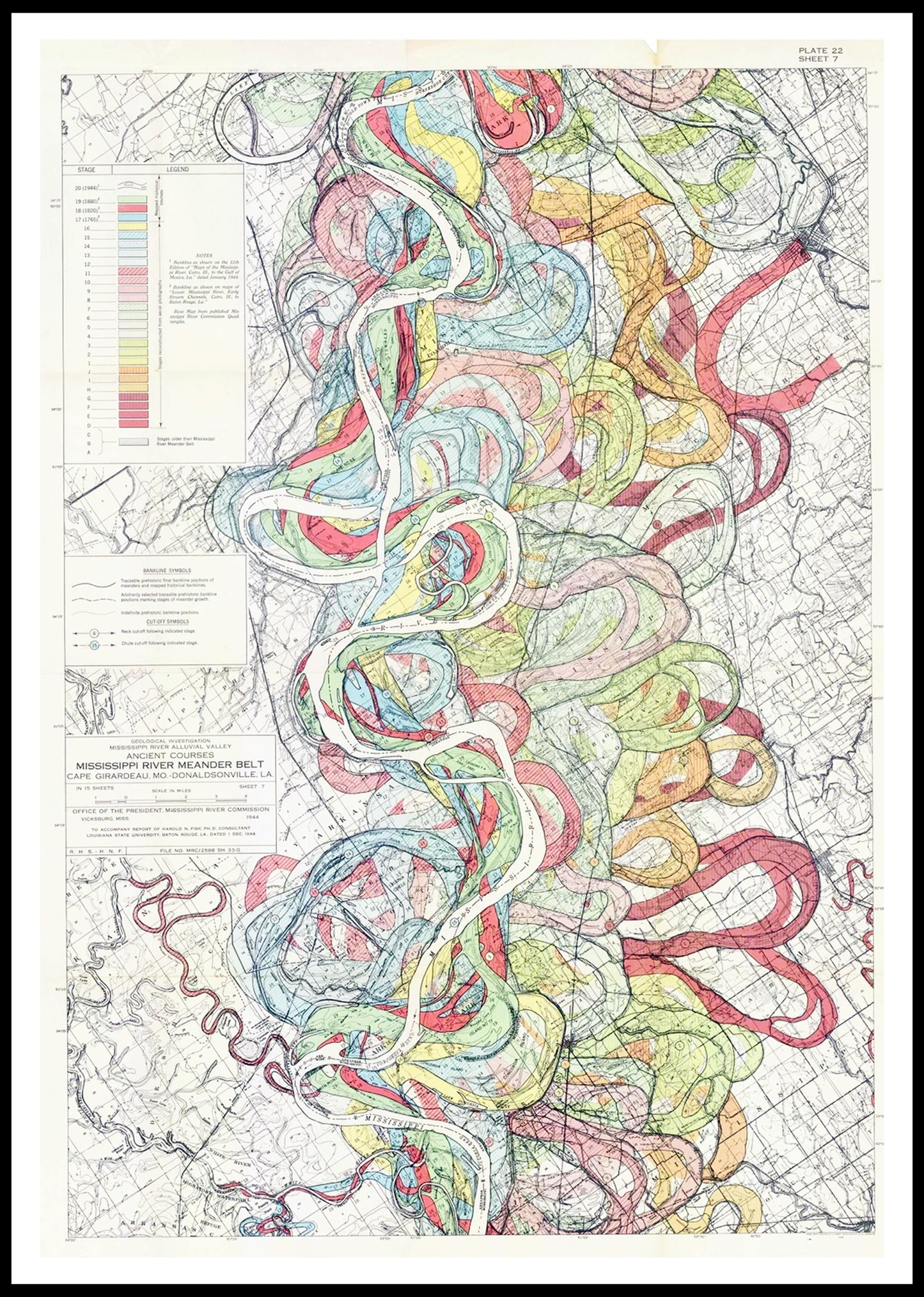 Ancient Courses "Mississippi River Meander Belt"