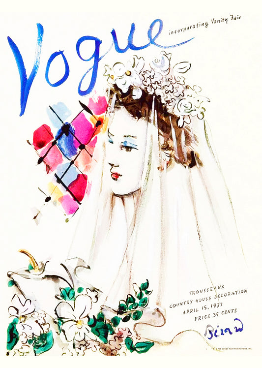 Vogue 1937 illustration