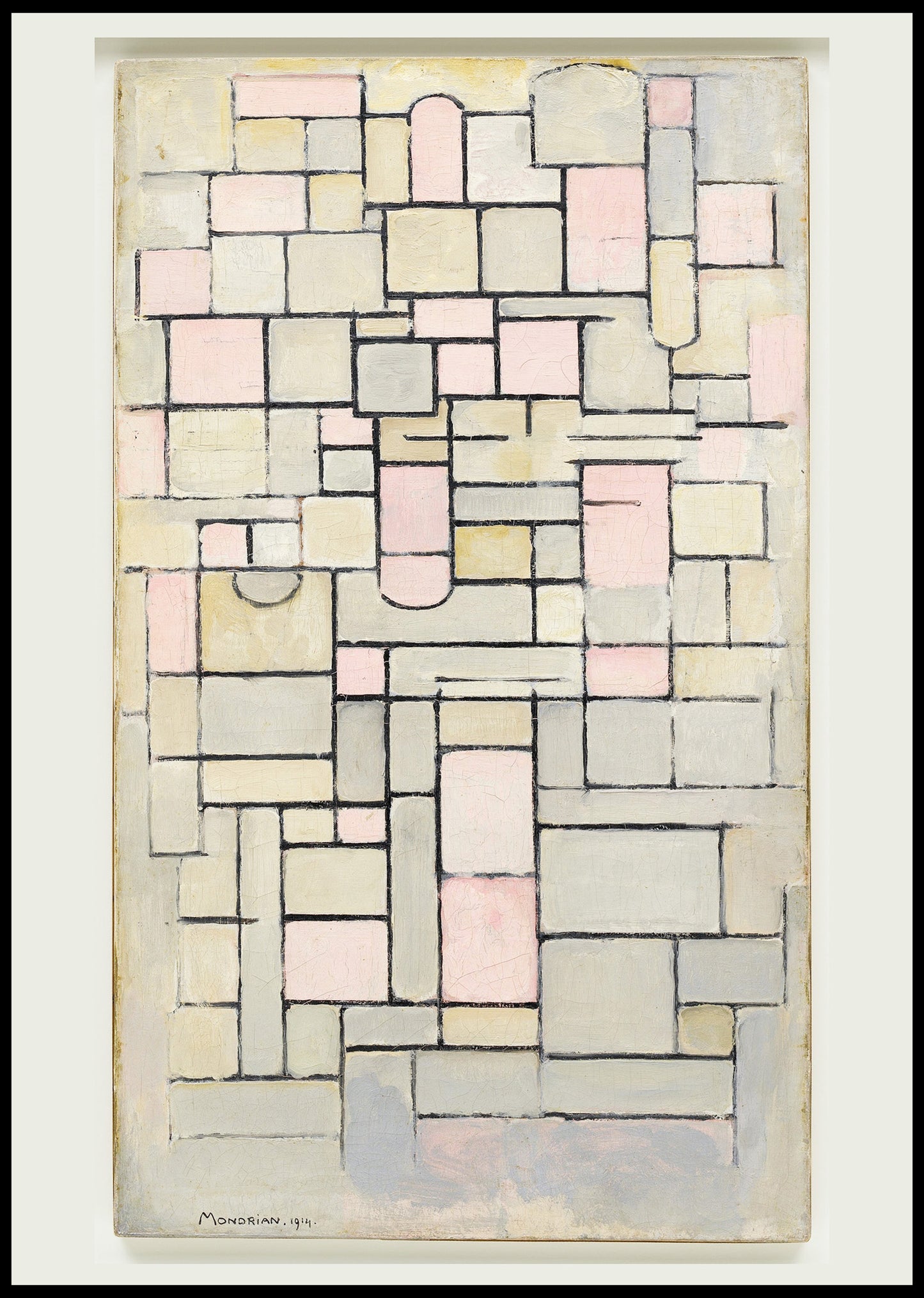 Piet Mondrian - Composition 8