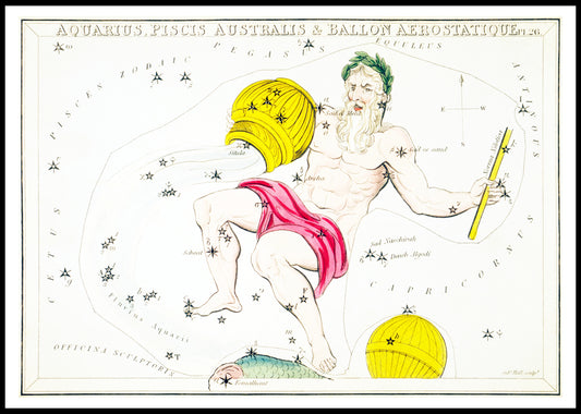 Aquarius, Piscis Australis & Ballon Aerostatique