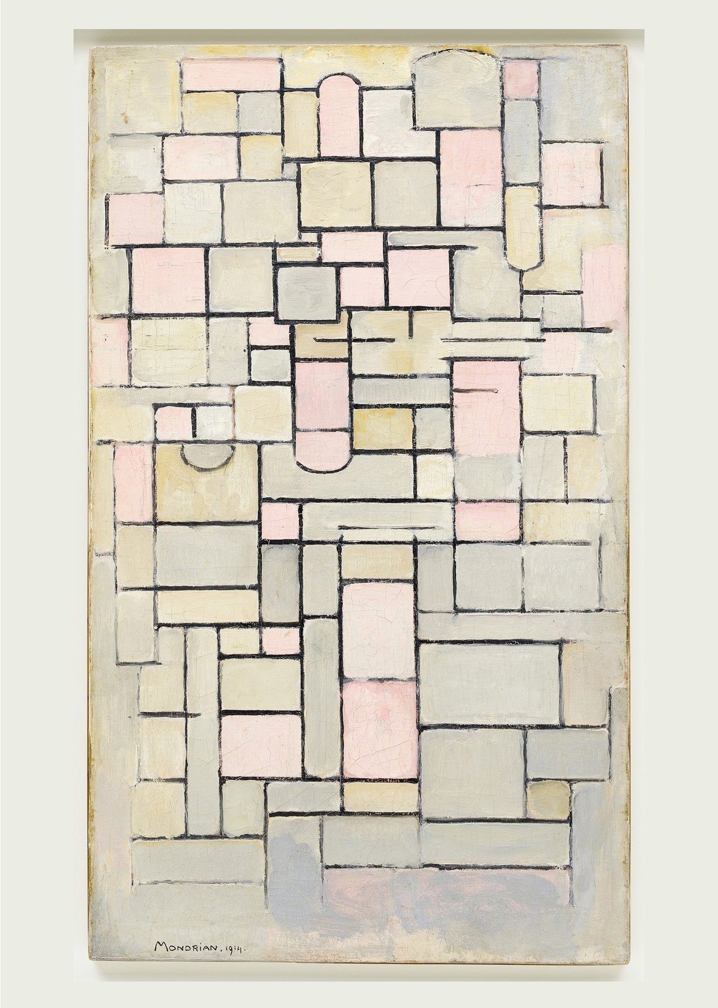 Piet Mondrian - Composition 8