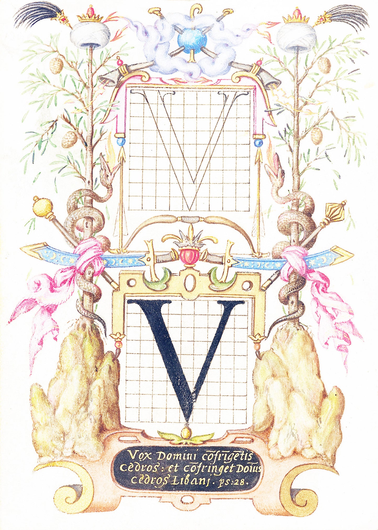 Guide for Constructing the Letter V