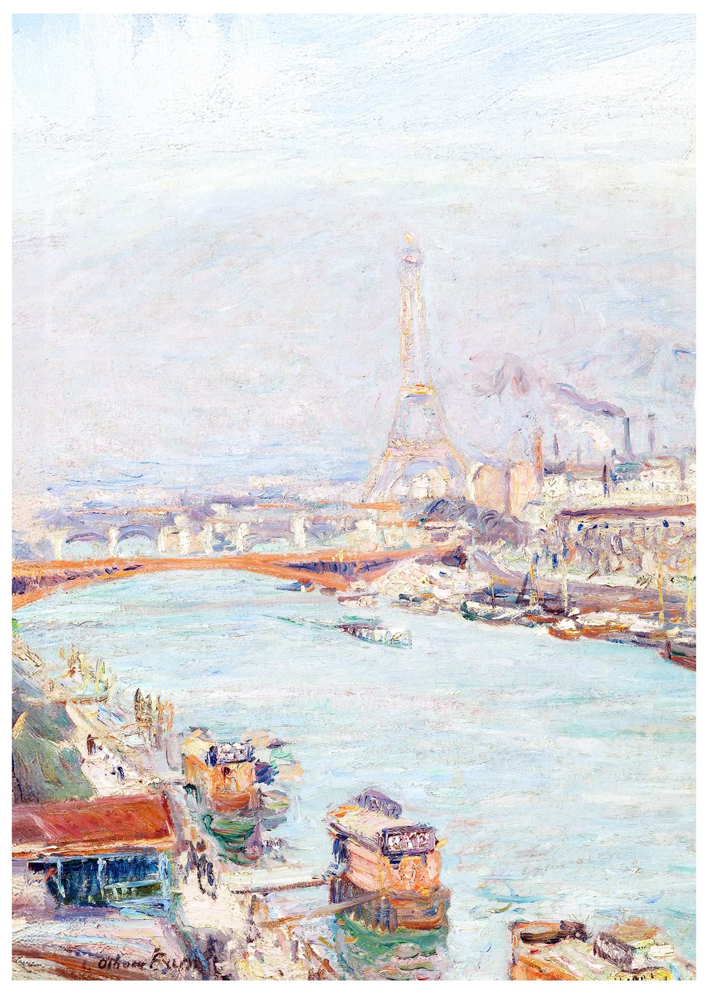 La Seine À Paris