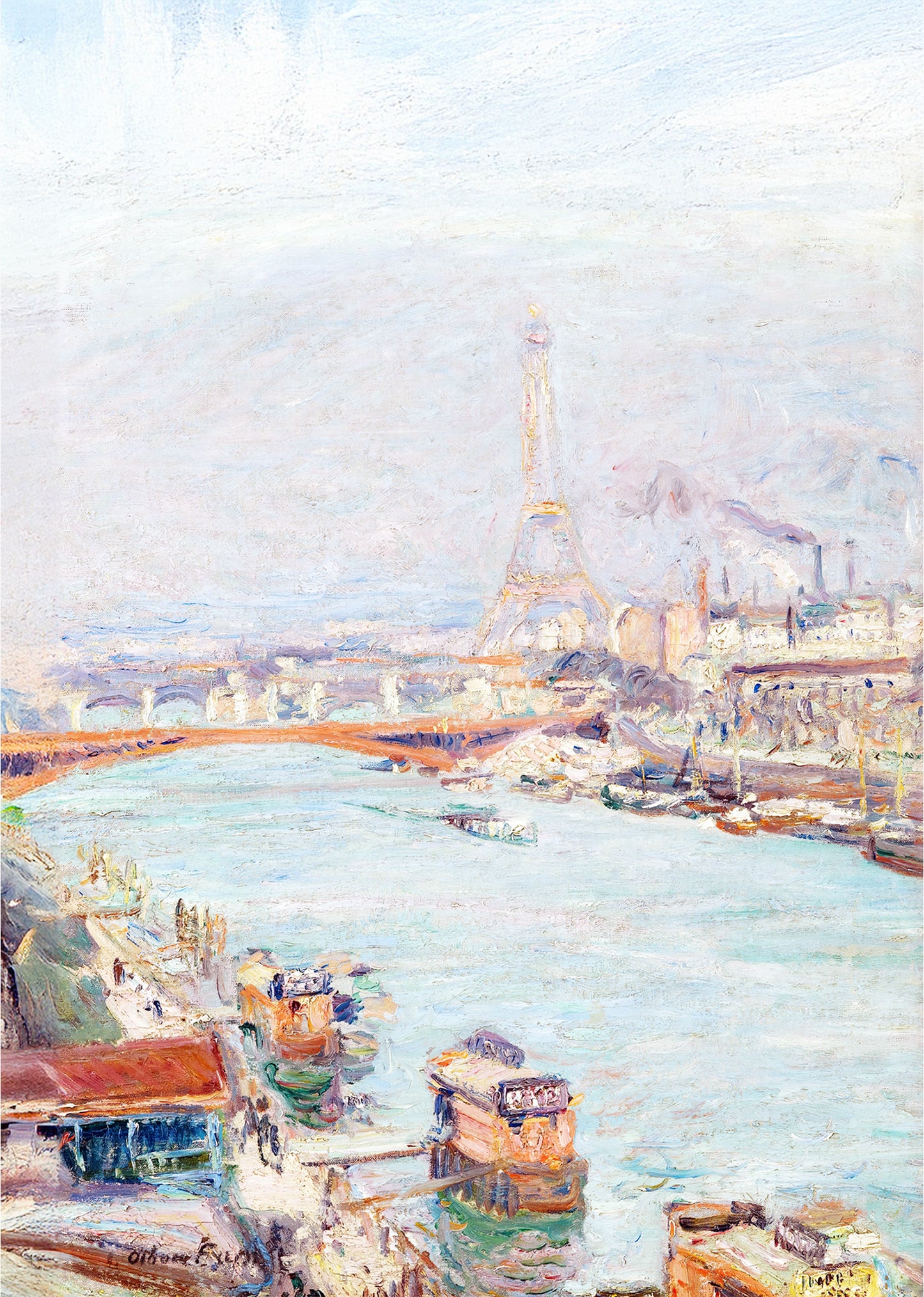 La Seine À Paris