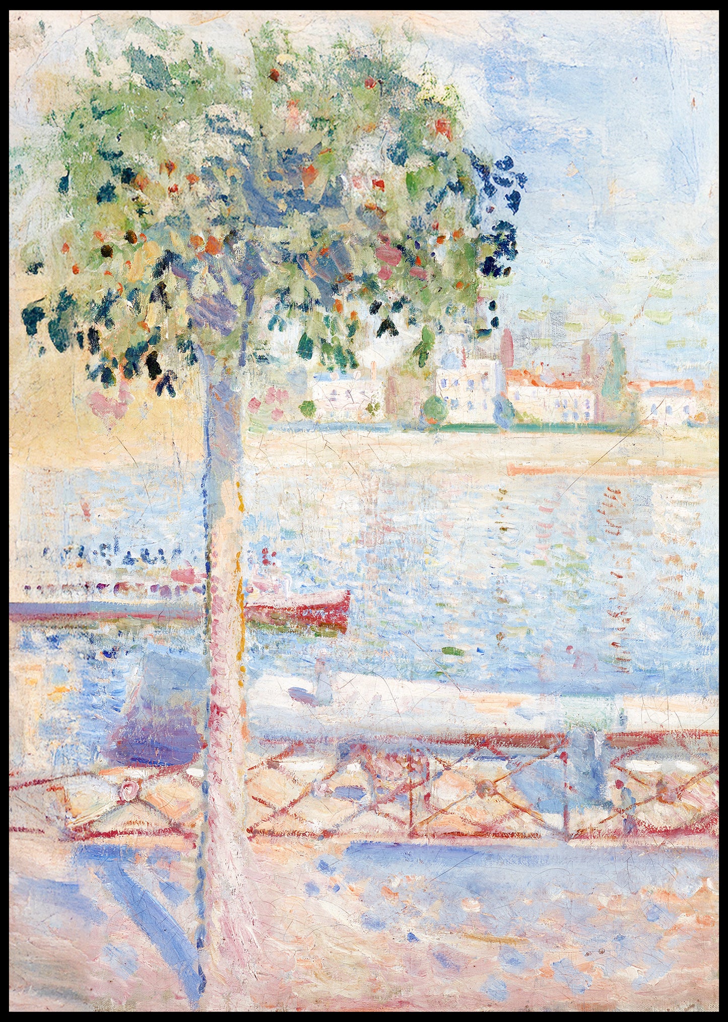 Edvard Munch - The Seine At Saint-Cloud