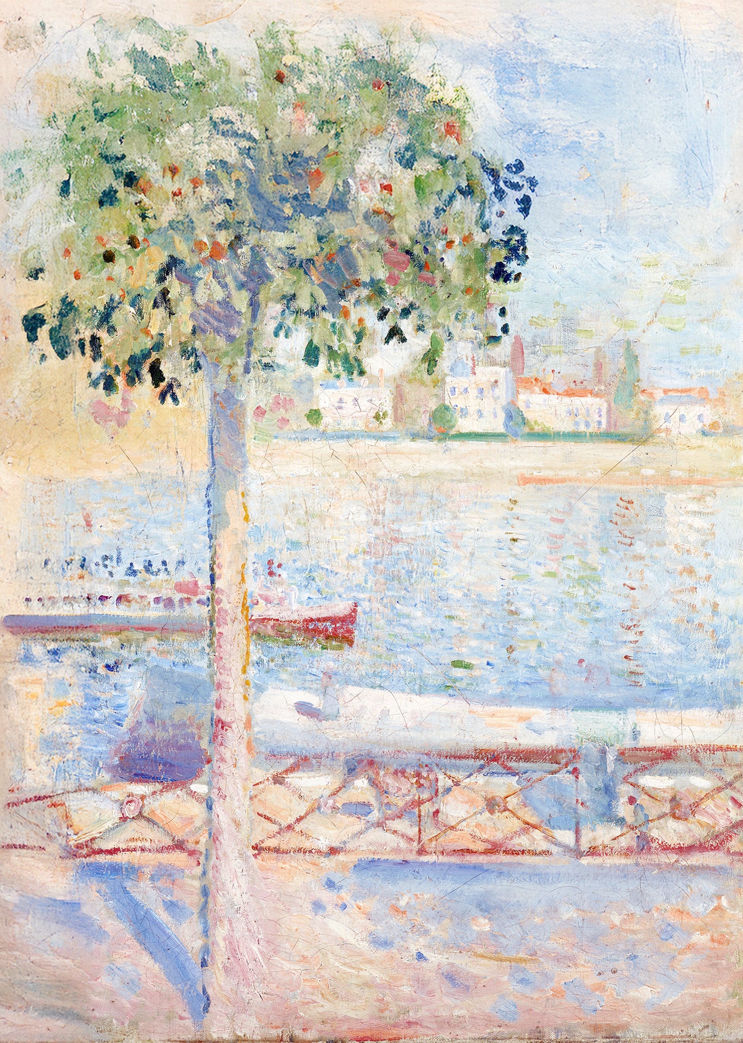 Edvard Munch - The Seine At Saint-Cloud