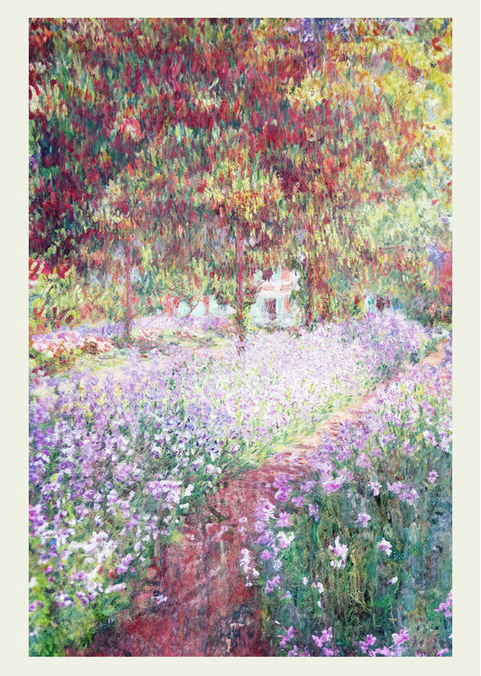 Irises In Monet's Garden - Hakyarts