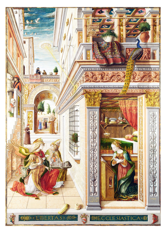 The Annunciation, with Saint Emidius