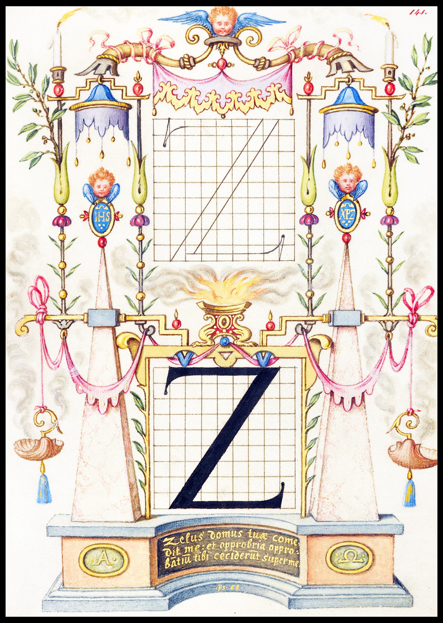 Guide for Constructing the Letter Z