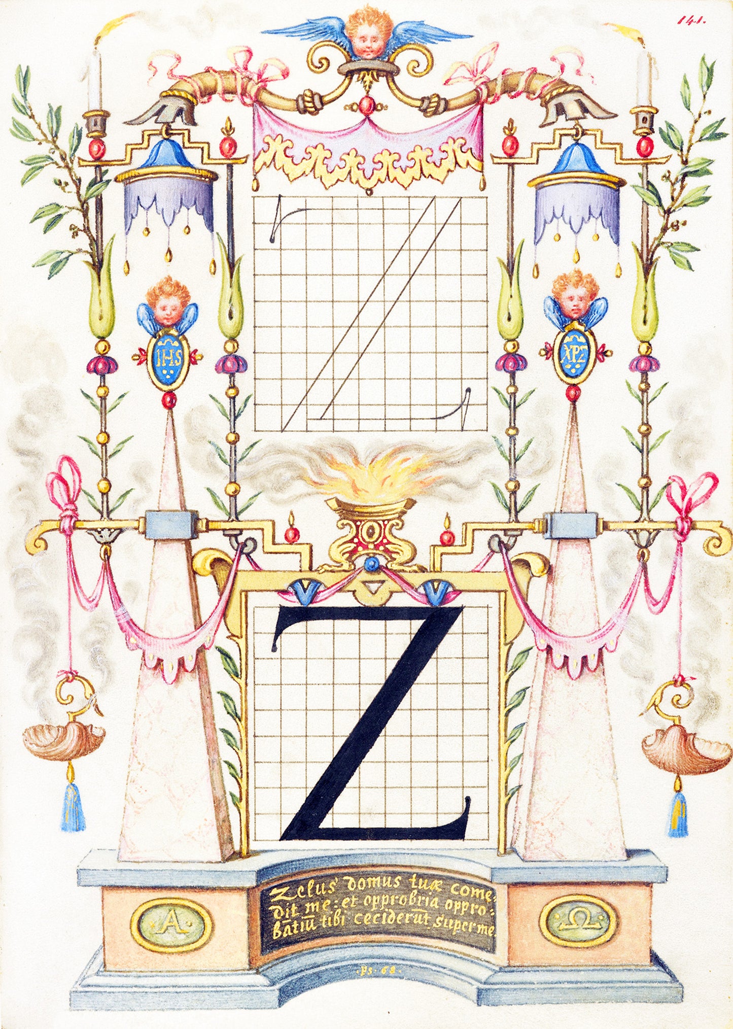 Guide for Constructing the Letter Z