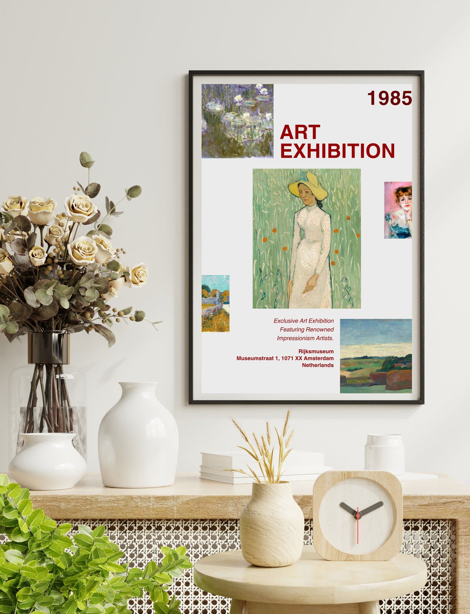 1985 Art Exhibition Poster - Hakyarts