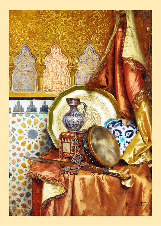 A Still life with Moroccan Objects