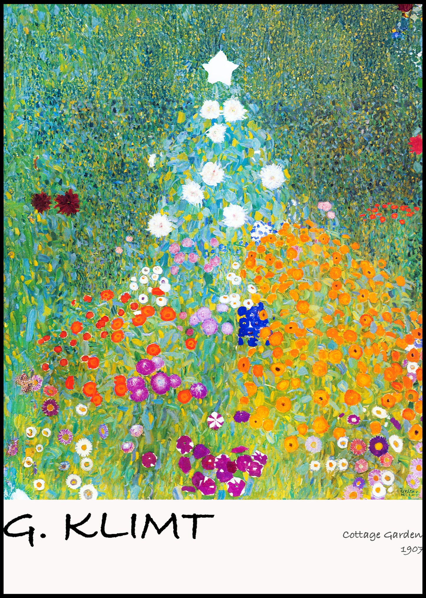 Gustav Klimt - Cottage Garden