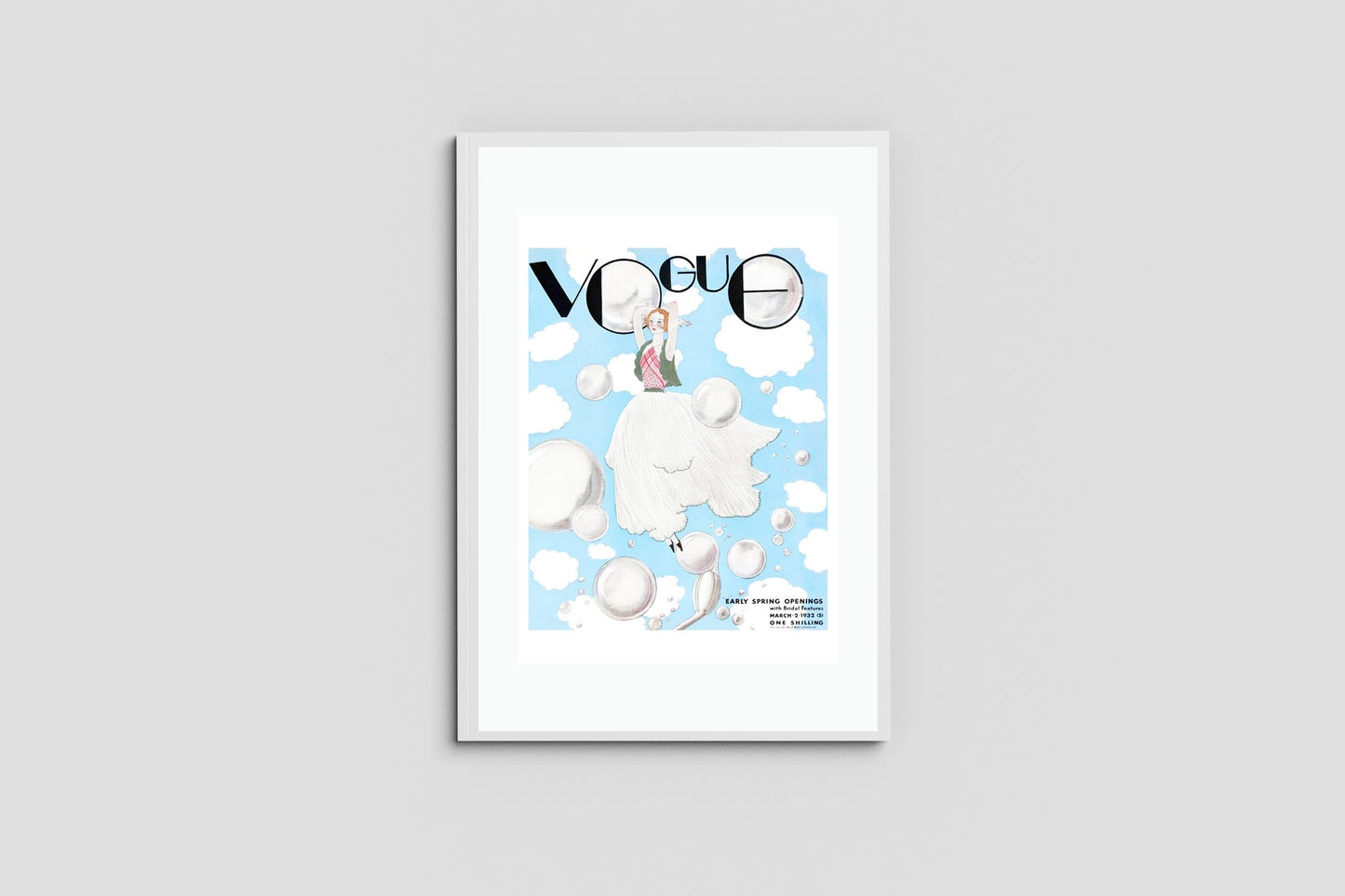 Illustrated Vogue Poster