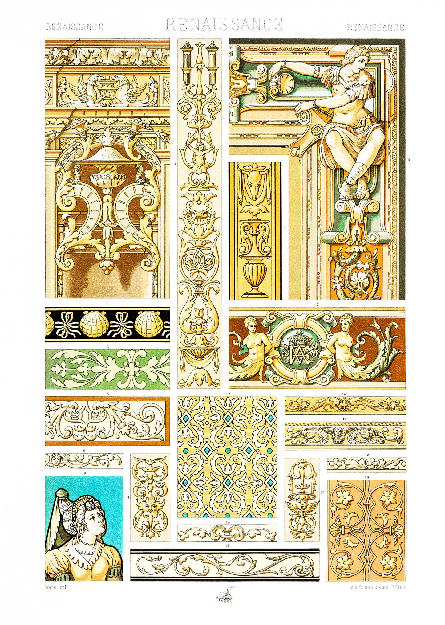 Illustration from L’ Ornement Polychrome