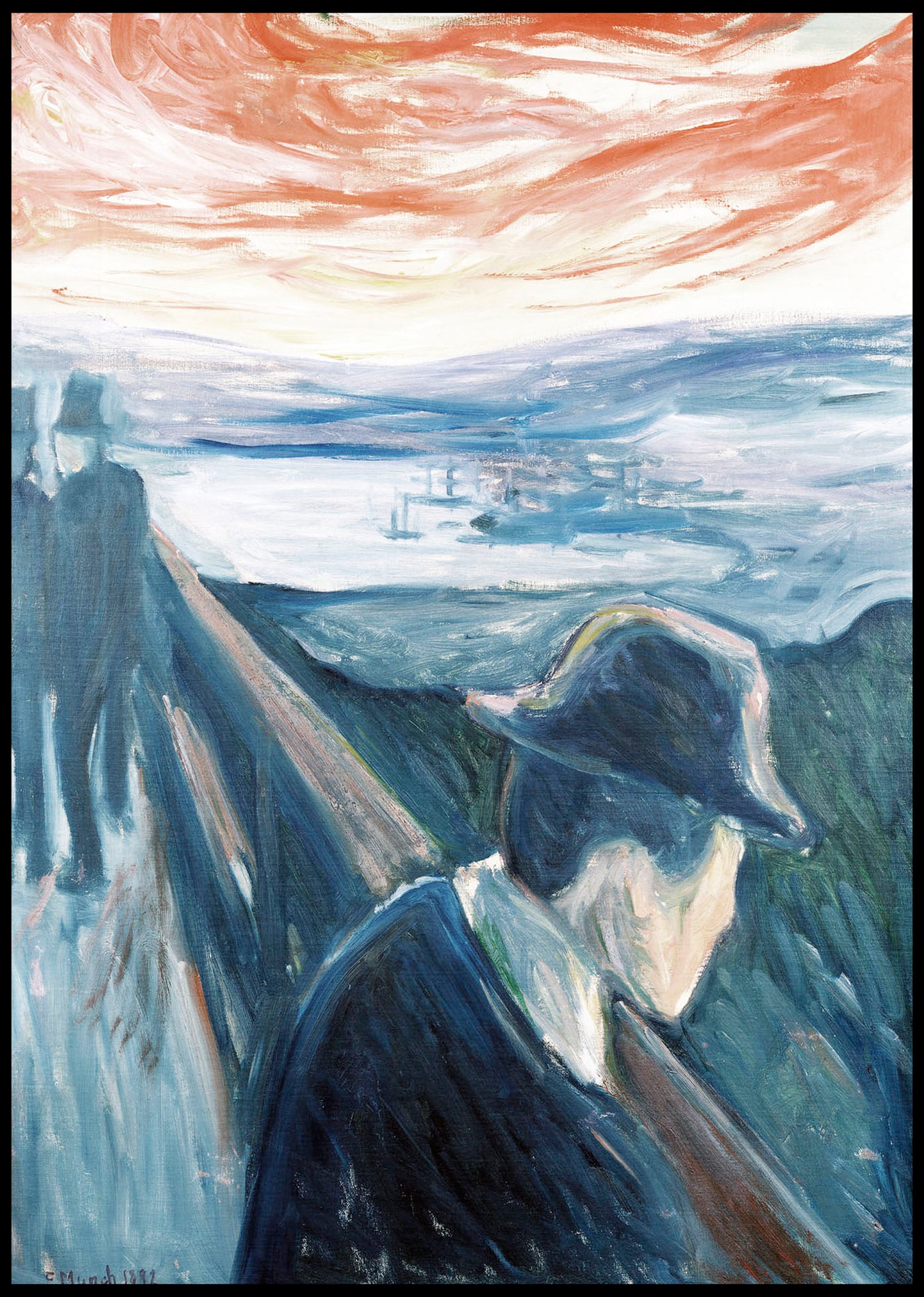 Edvard Munch - Sick Mood at Sunset