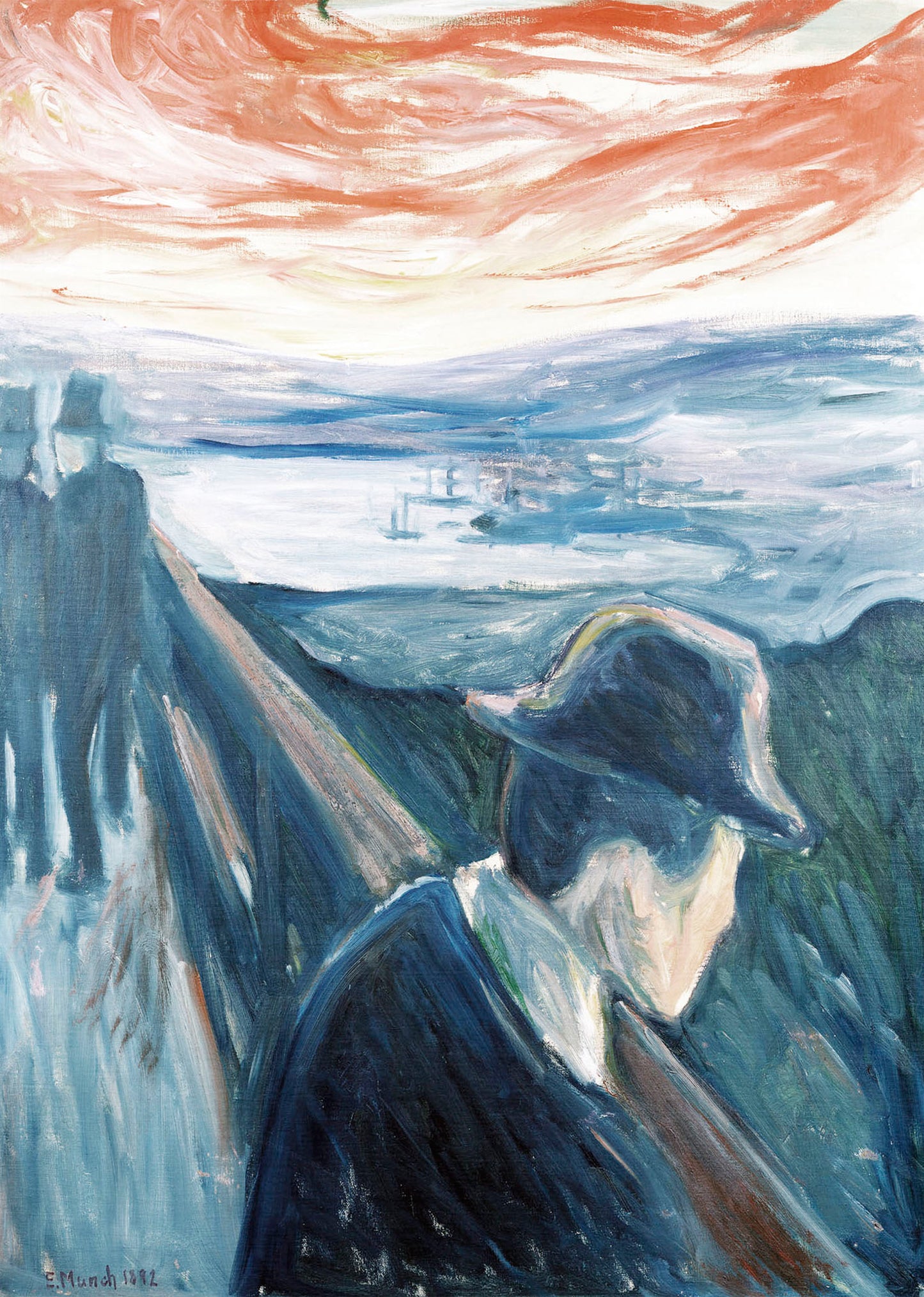 Edvard Munch - Sick Mood at Sunset