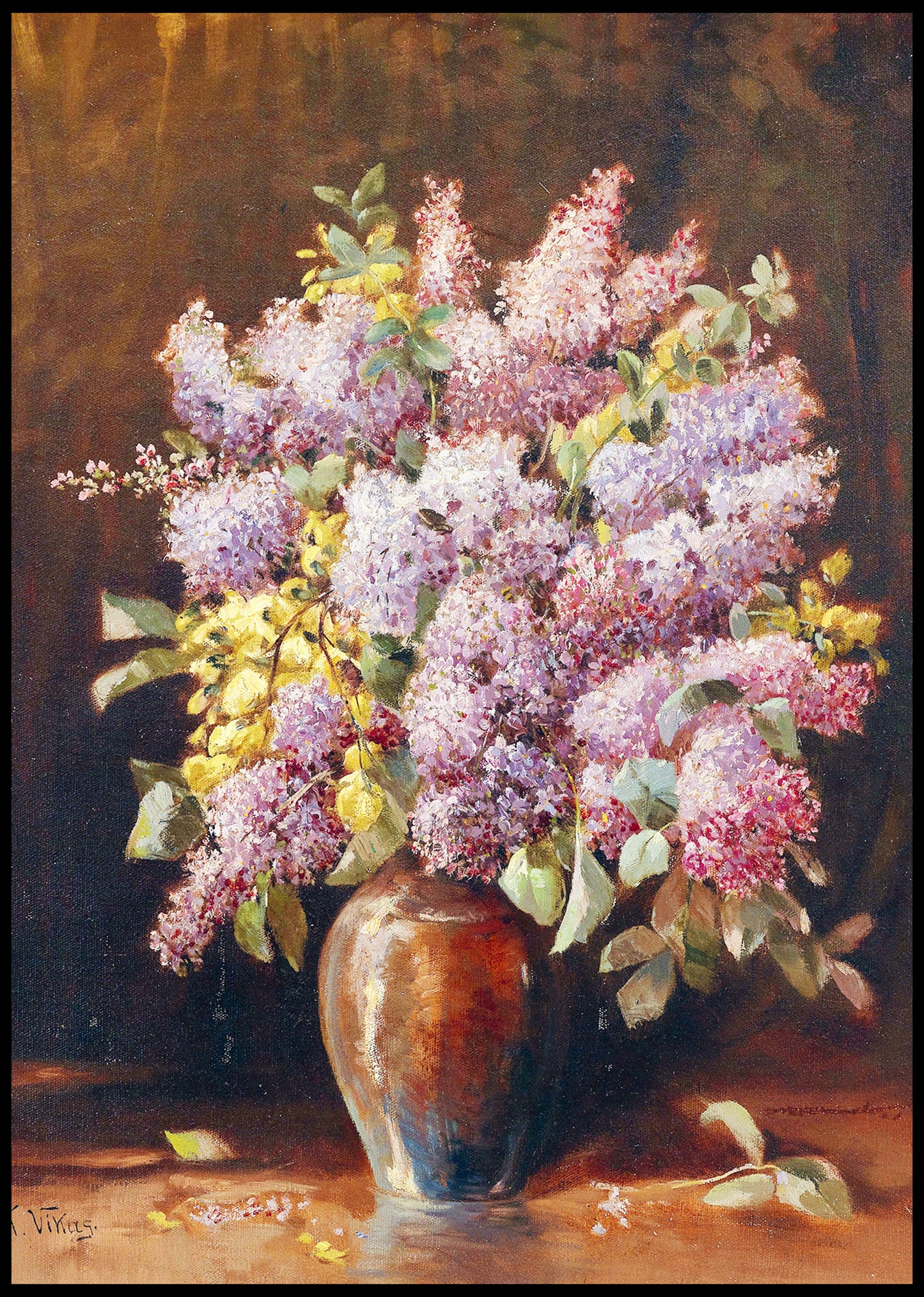 Lilacs in vase