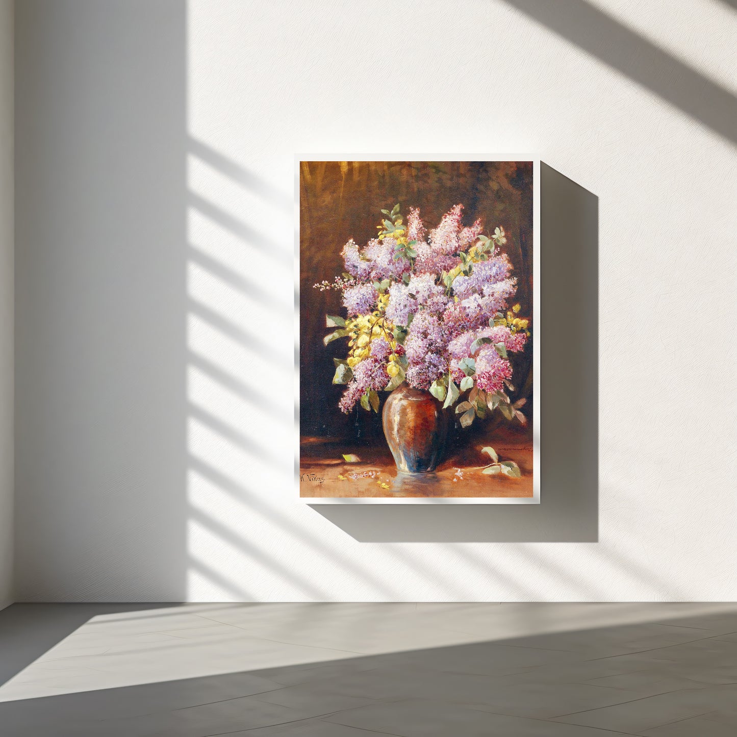 Lilacs in vase