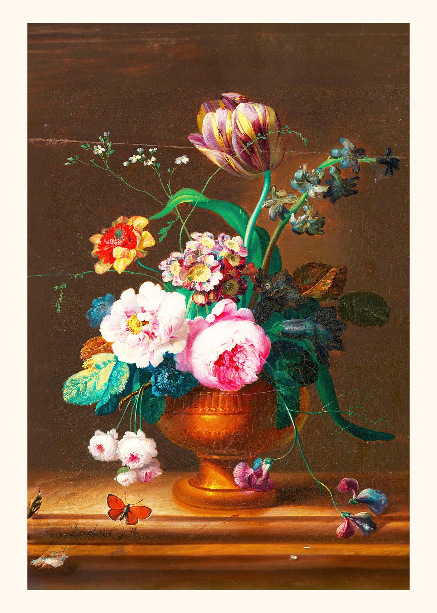 Flower Still Life in Vase