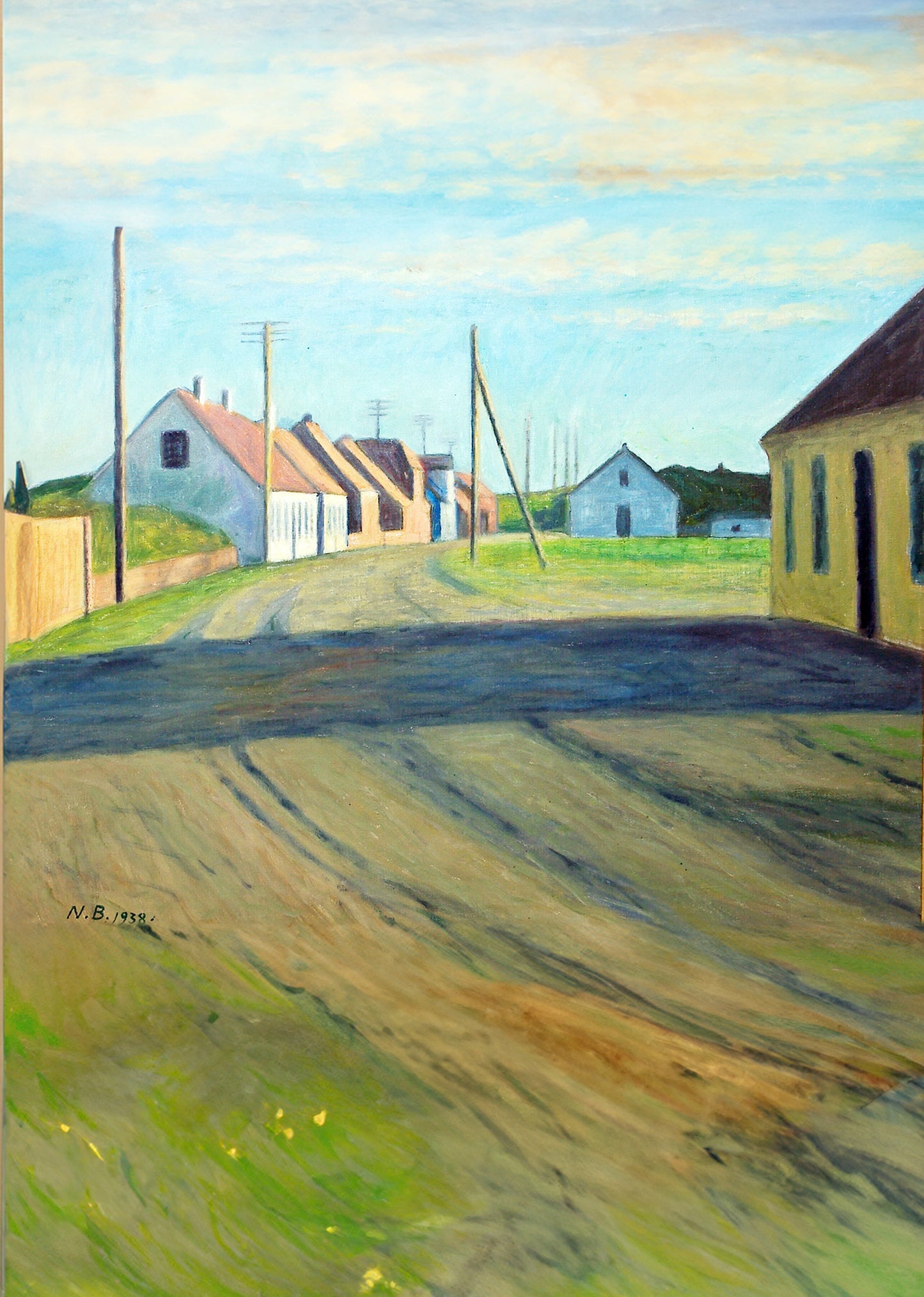 Road in a Small Town