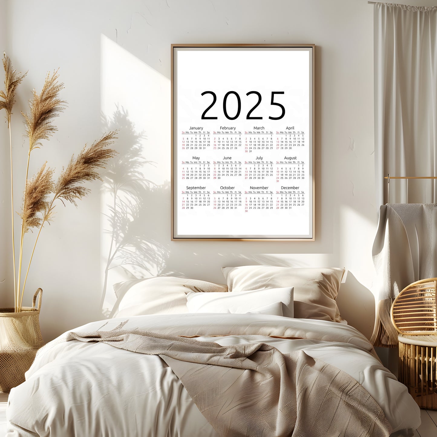 2025 Calendar Poster