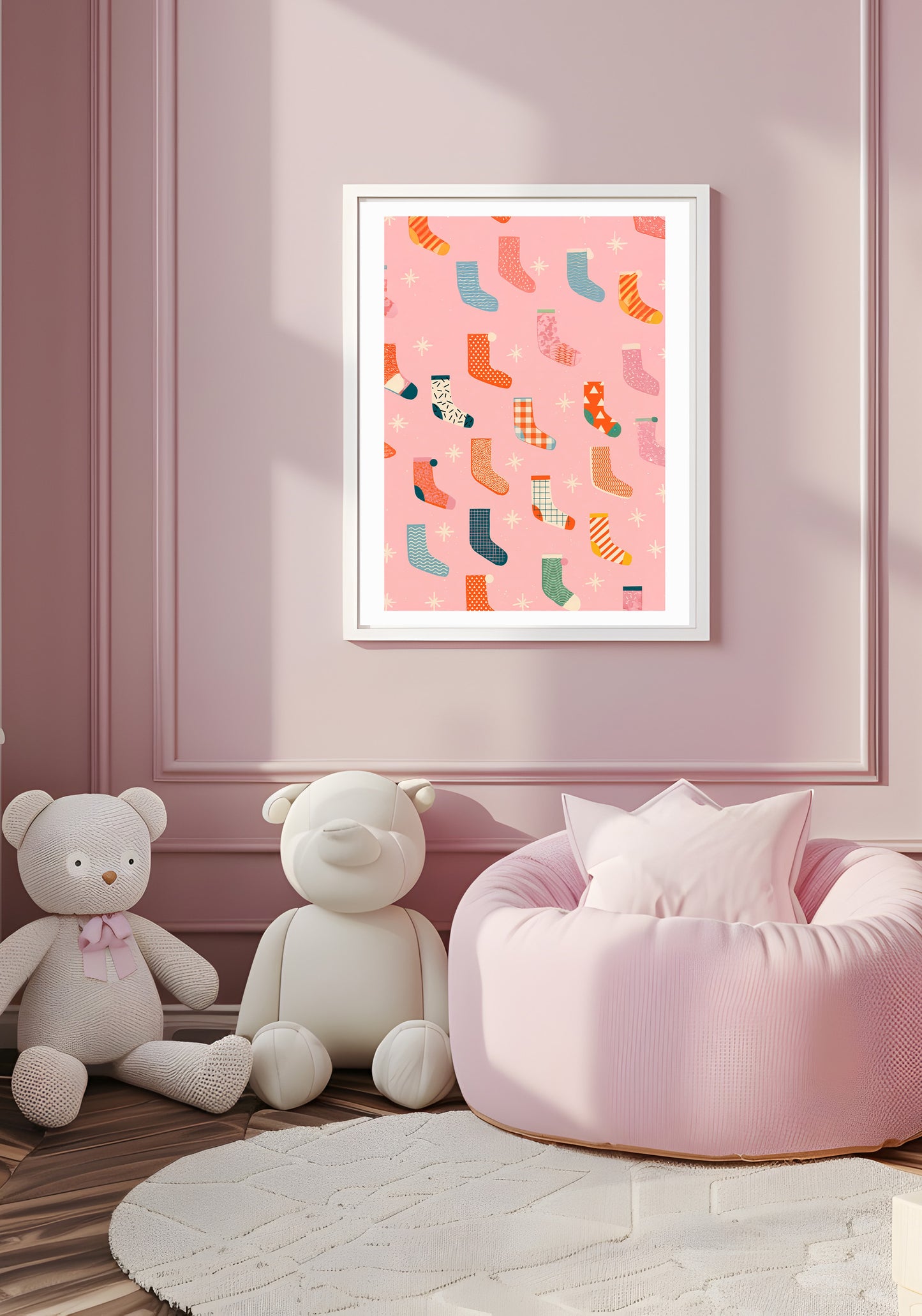 Colourful Socks Poster