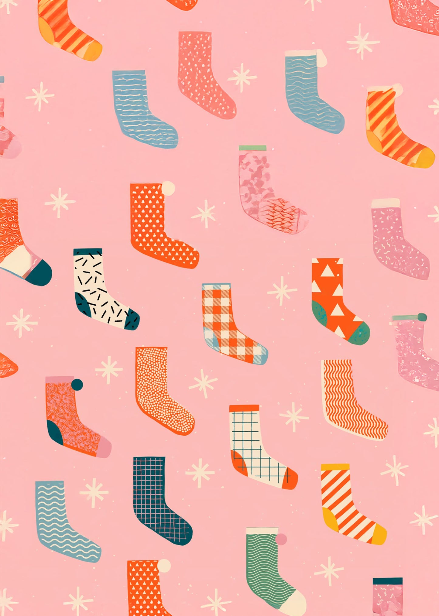 Colourful Socks Poster