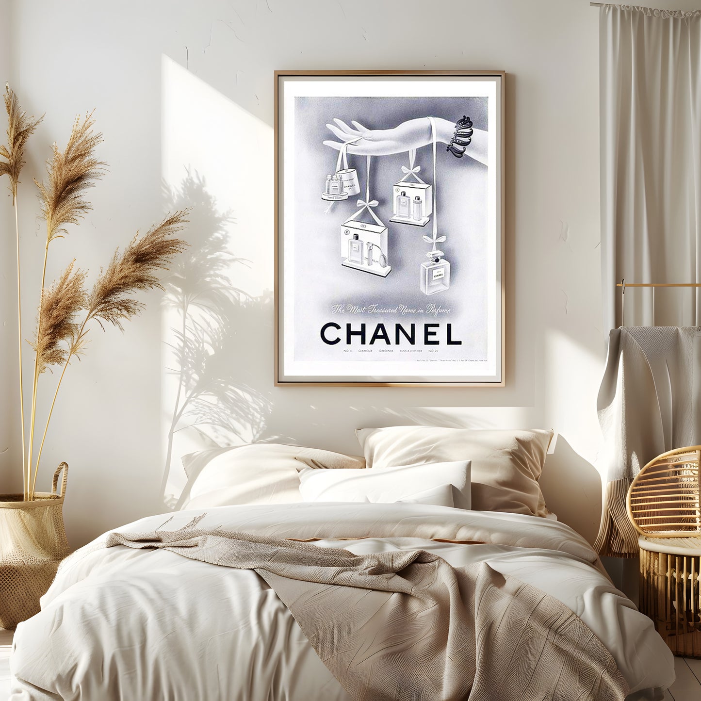 Chanel Perfume Ad Poster