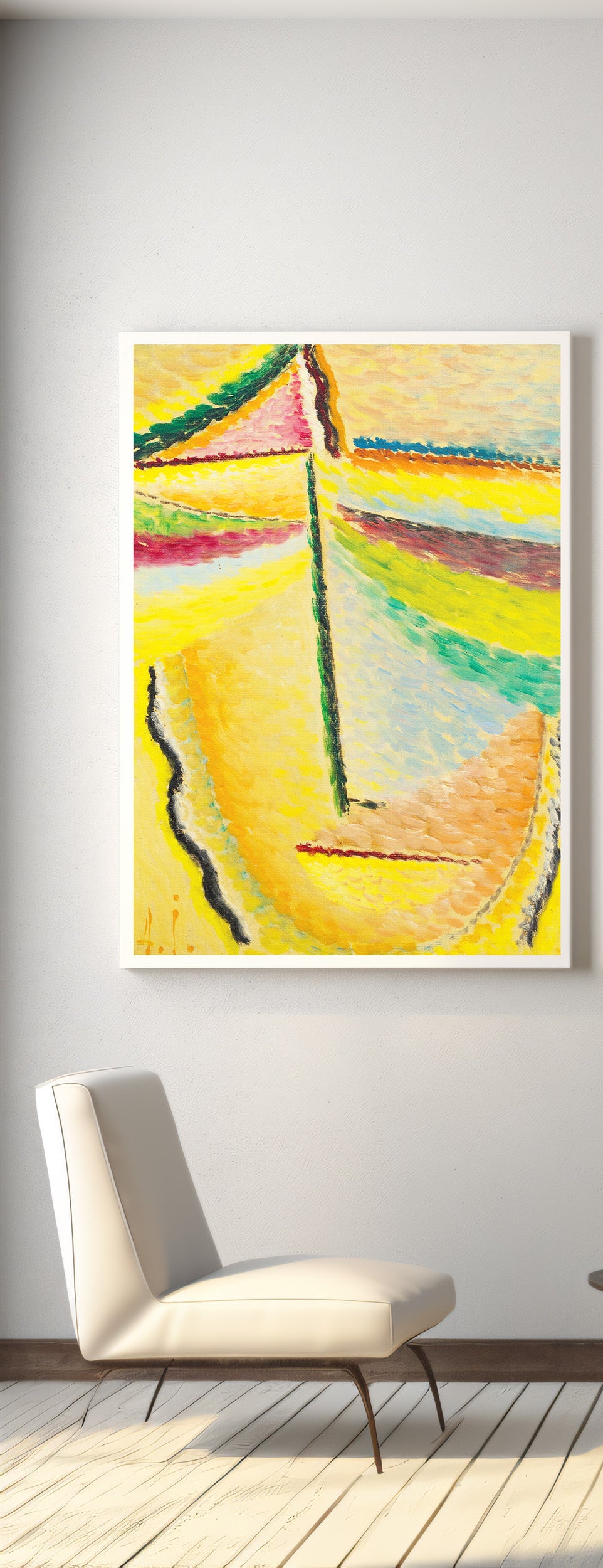 Alexej von Jawlensky - Abstract Head "The guardian angel"