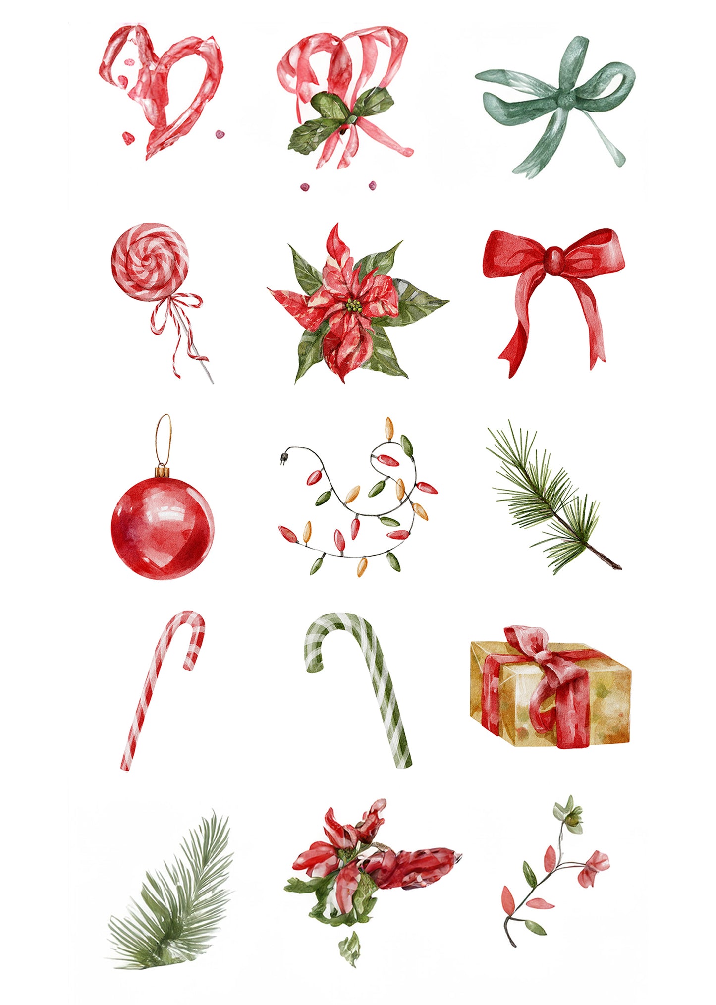 Christmas Ornaments Poster