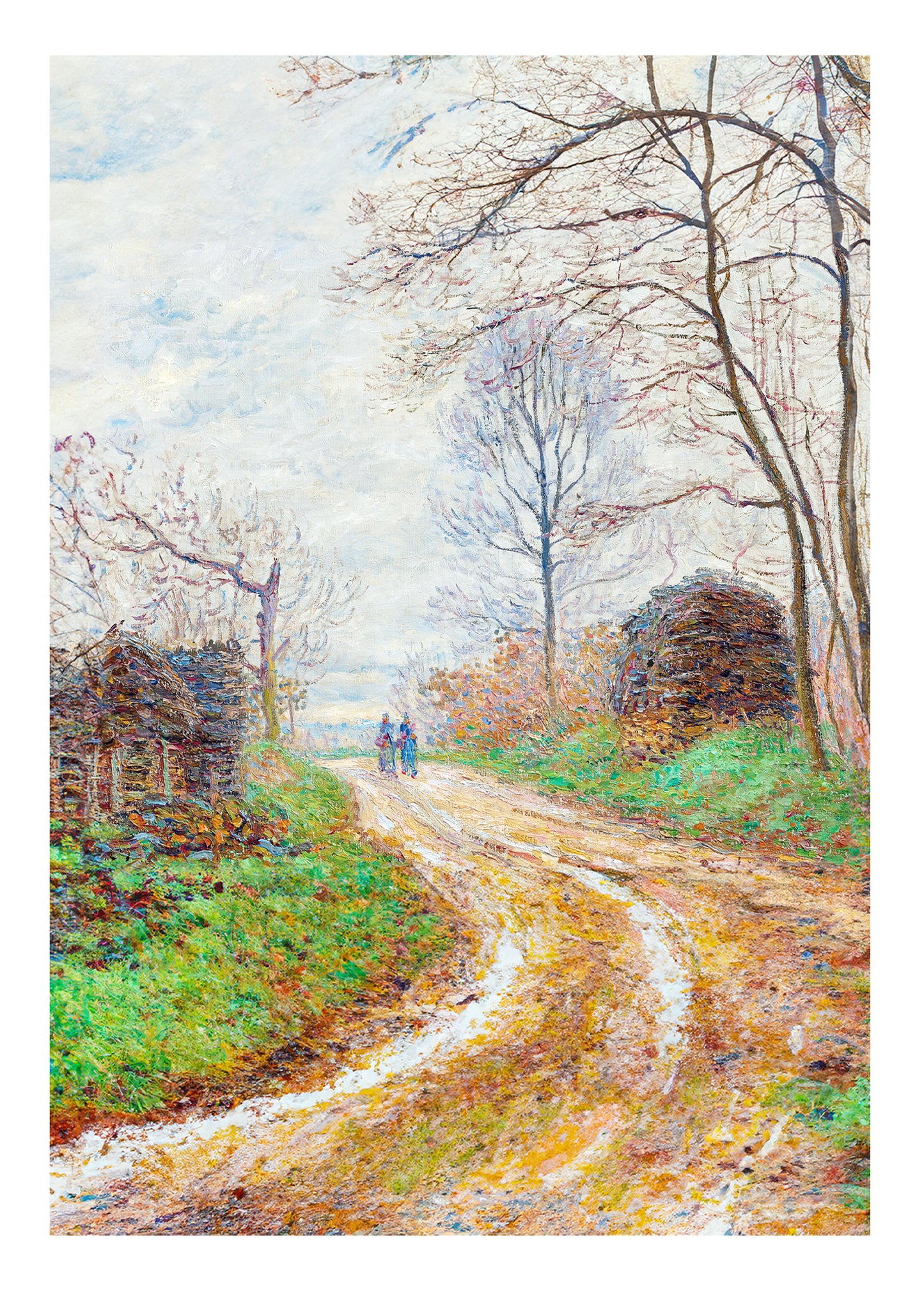 Chemin des Sablons à Moret