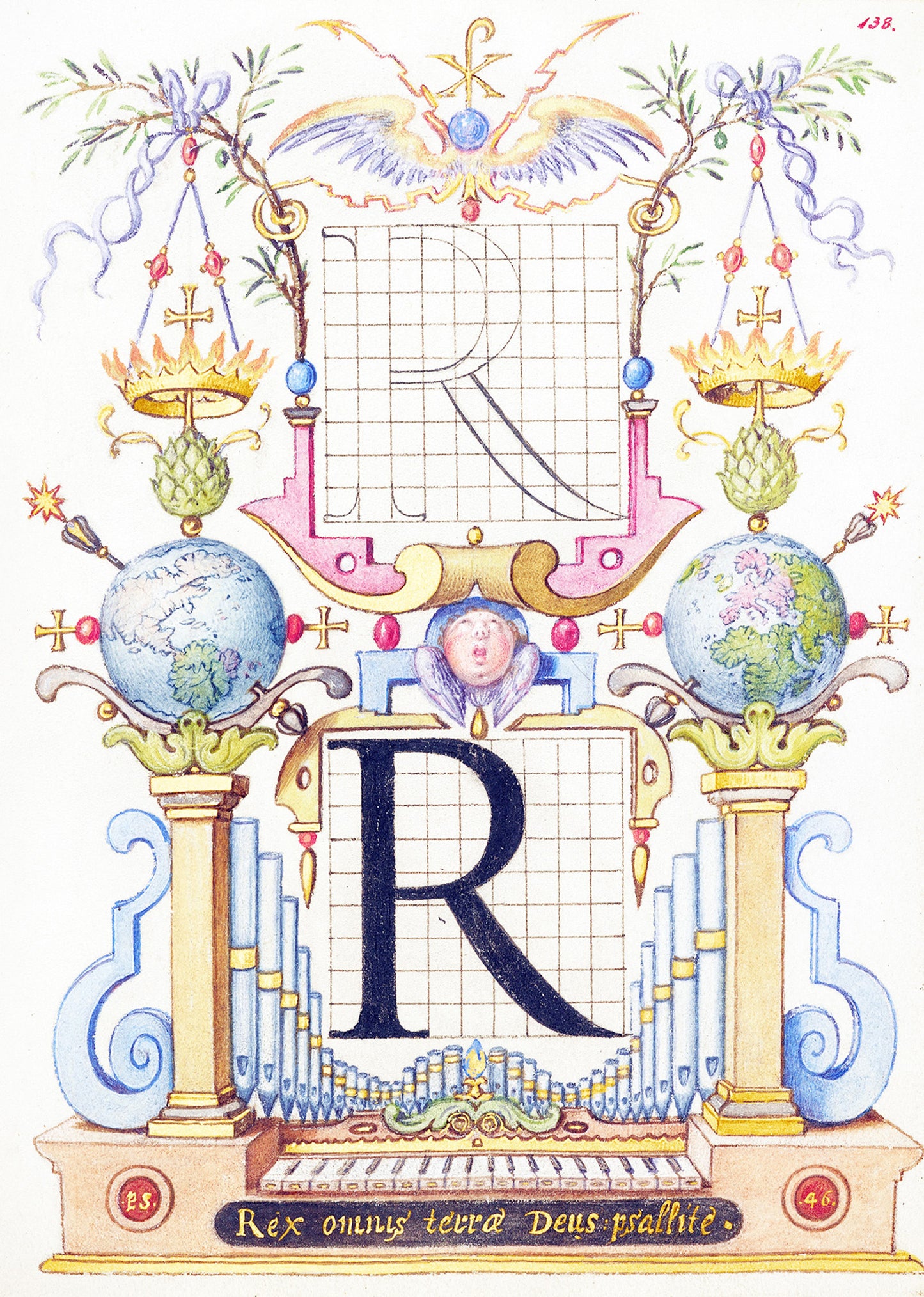 Guide for Constructing the Letter R