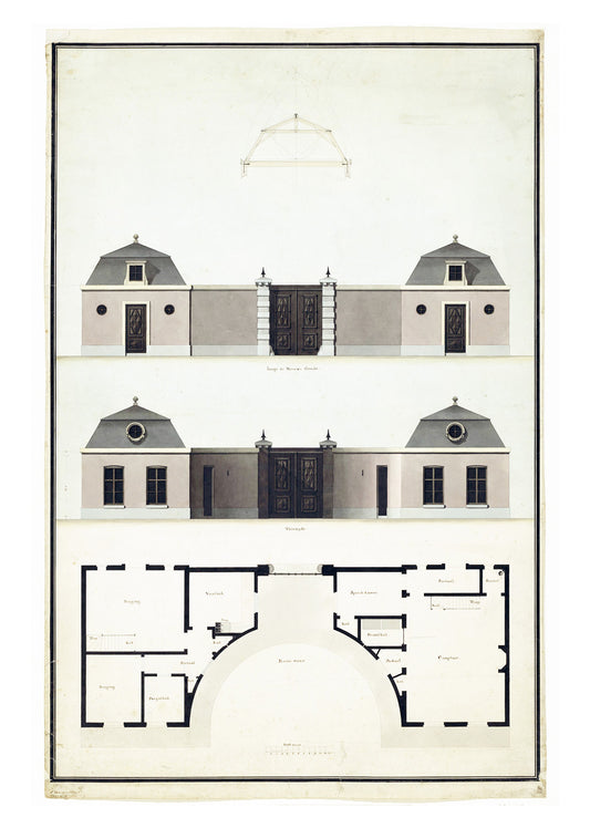 Design For a Gatehouse and Office