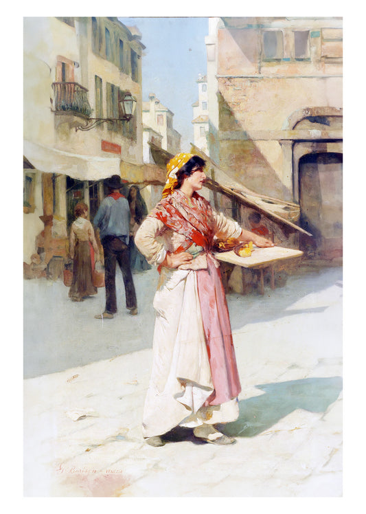 Venetian Saleswoman