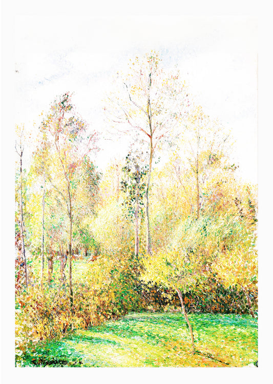 Autumn, Poplars, Eragny