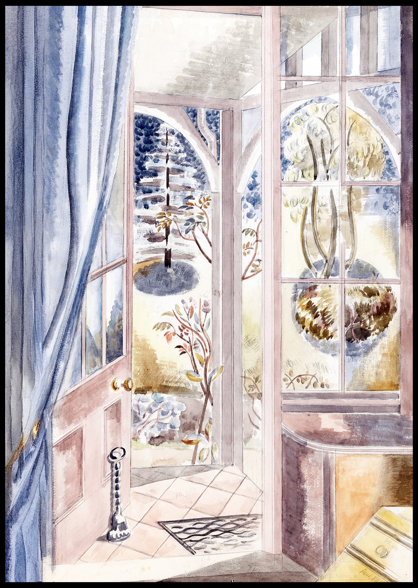 Paul Nash - The Door to a Garden