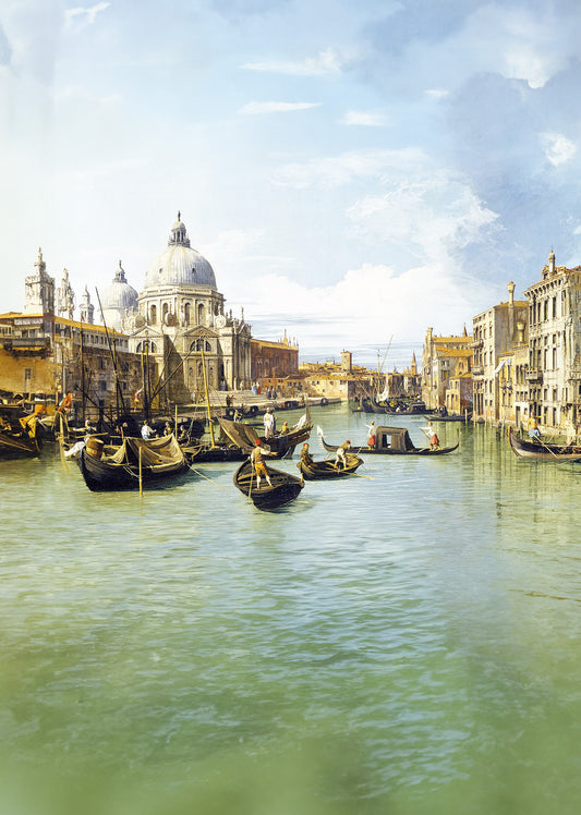 The Entrance To The Grand Canal Venice