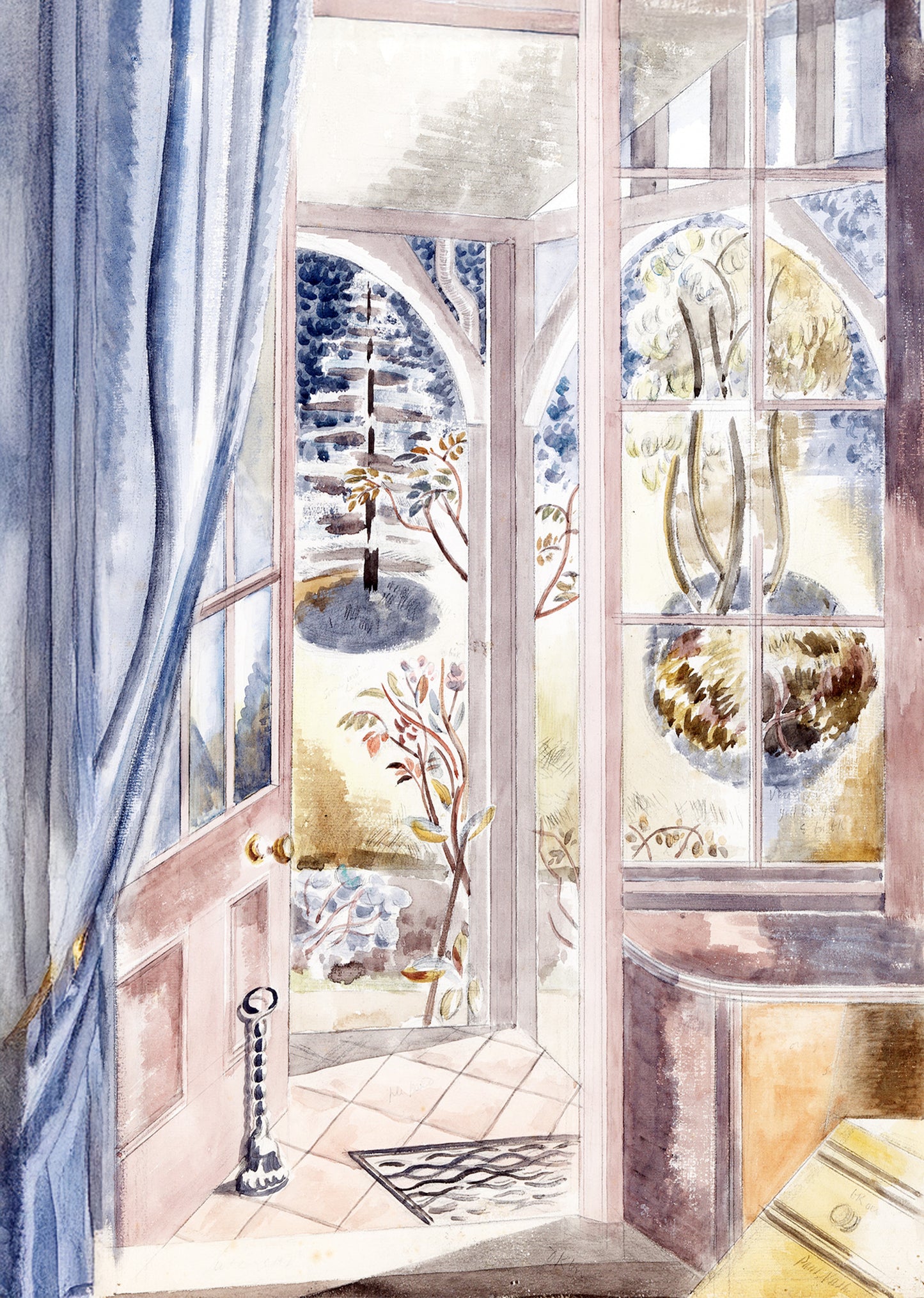 Paul Nash - The Door to a Garden