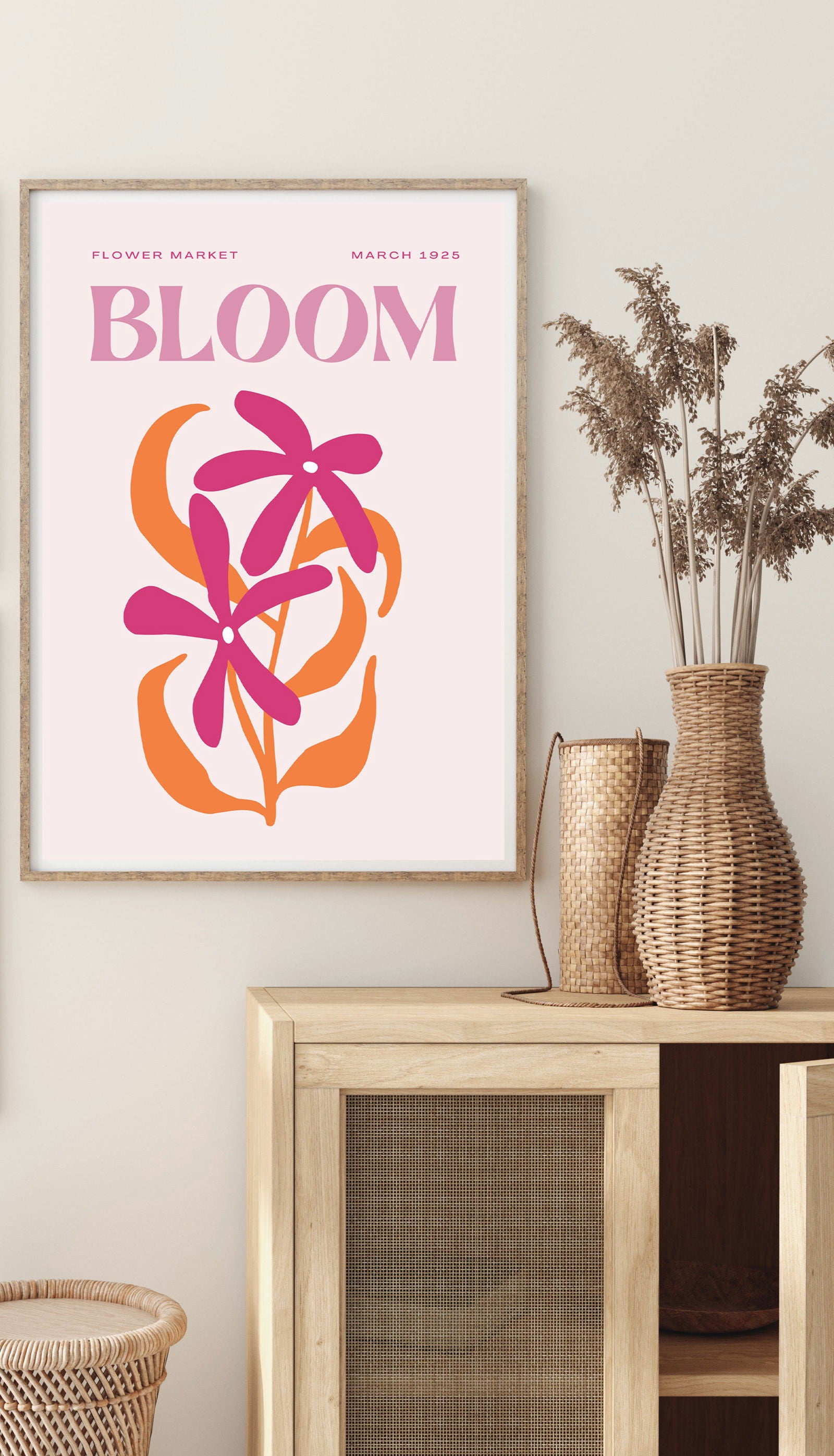 Abstract Bloom Poster - Hakyarts