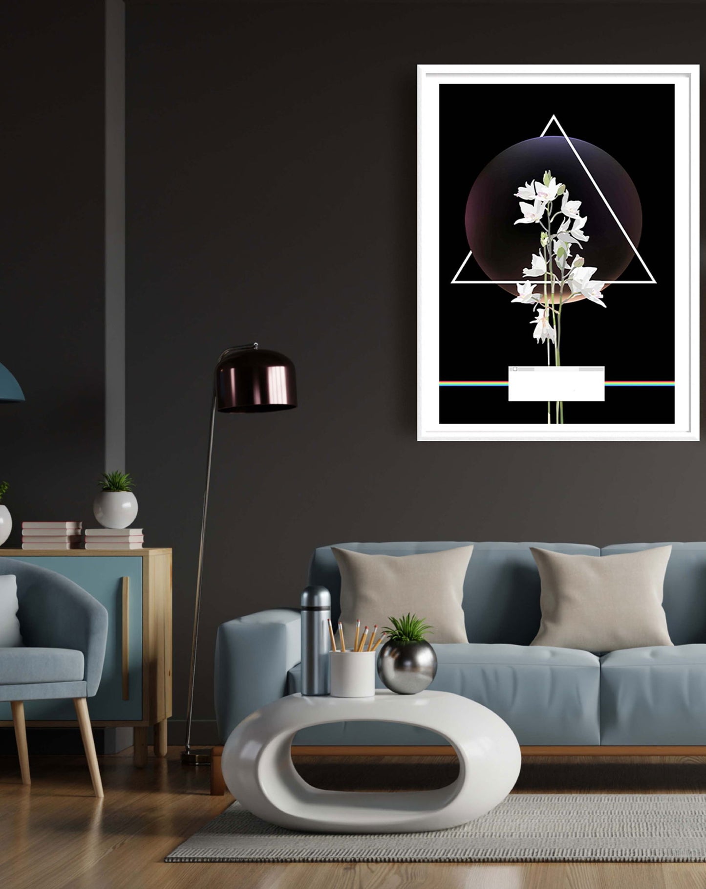 Abstract Shapes Poster - Hakyarts