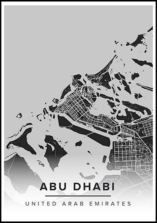 Abu Dhabi Poster - Hakyarts