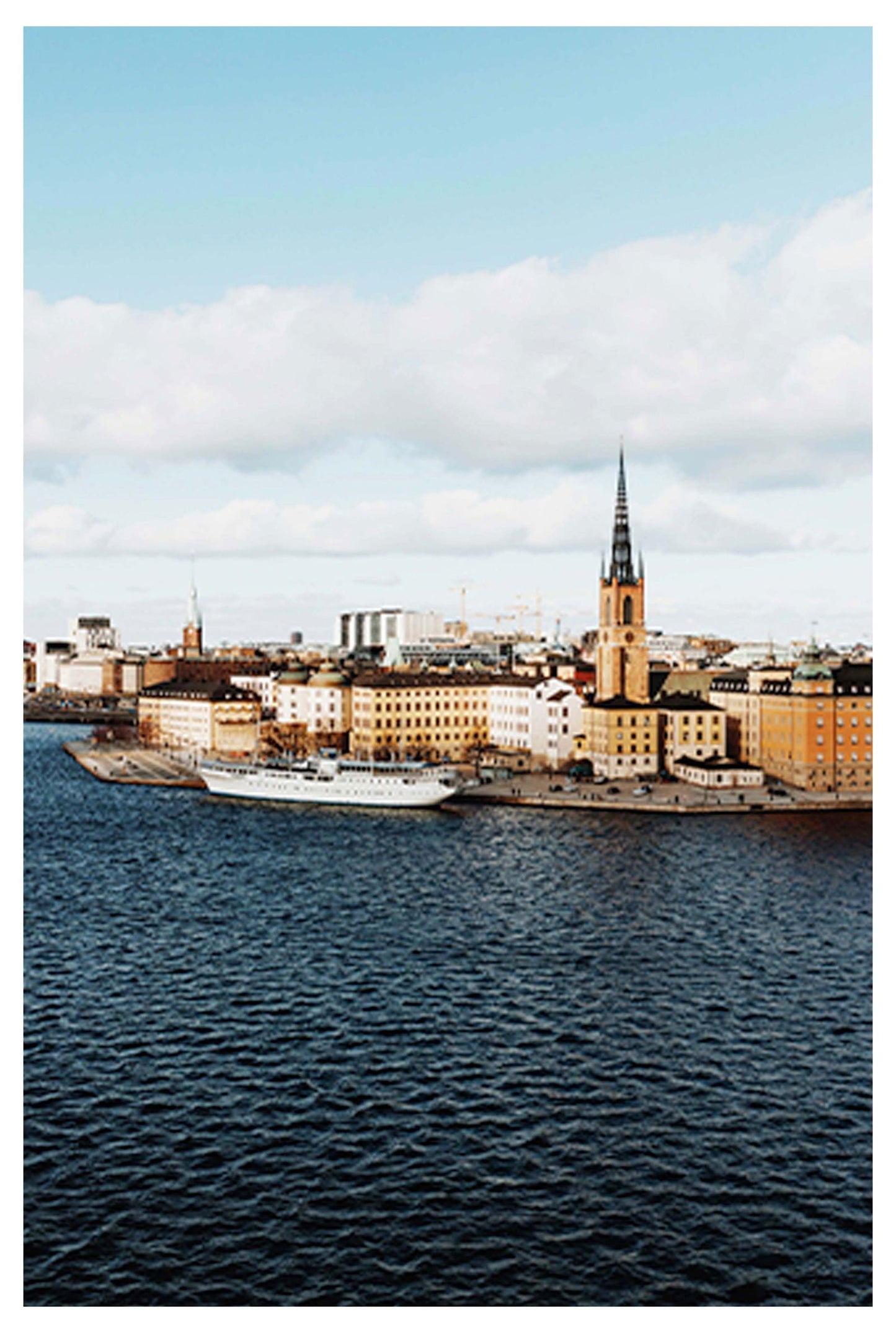 Aerial View of Stockholm Poster - Hakyarts