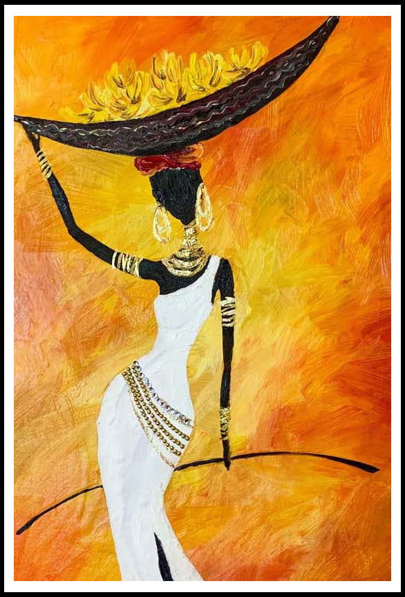 African Woman Poster - Hakyarts