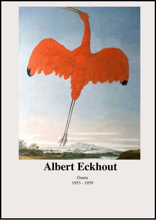 Albert Eckhout - Guara Poster - Hakyarts