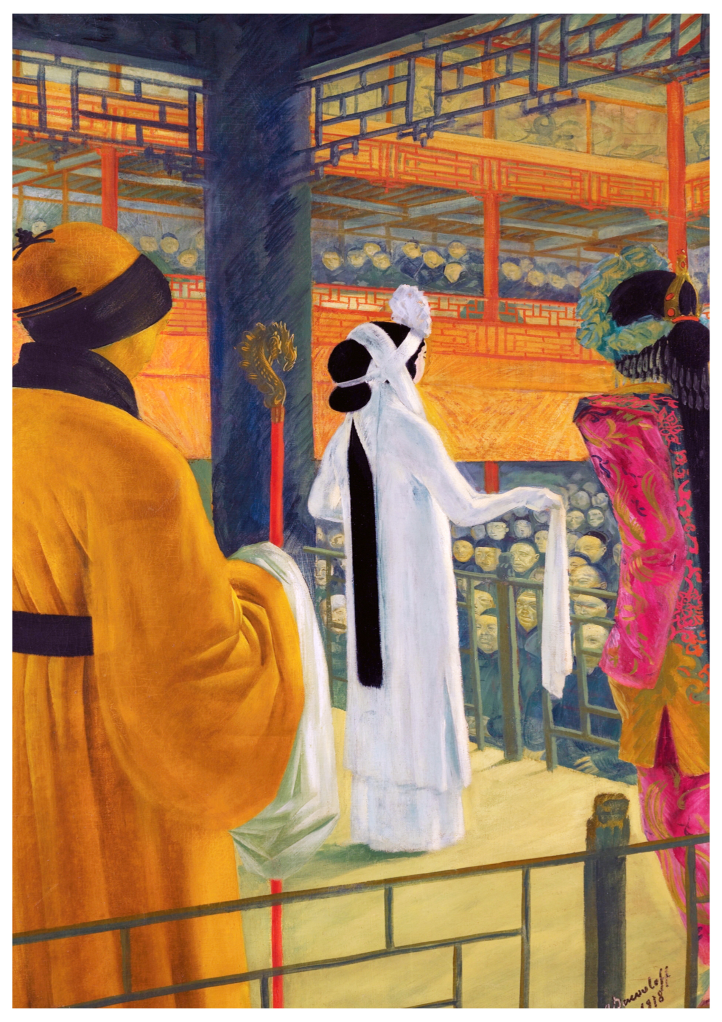 Alexandre Jacovleff - Opera in Peking - Hakyarts