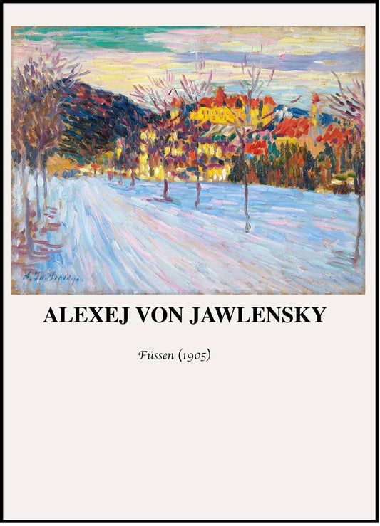 Alexej von Jawlensky - Füssen Poster - Hakyarts