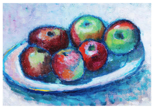 Alexej von Jawlensky - Plate of Apples - Hakyarts