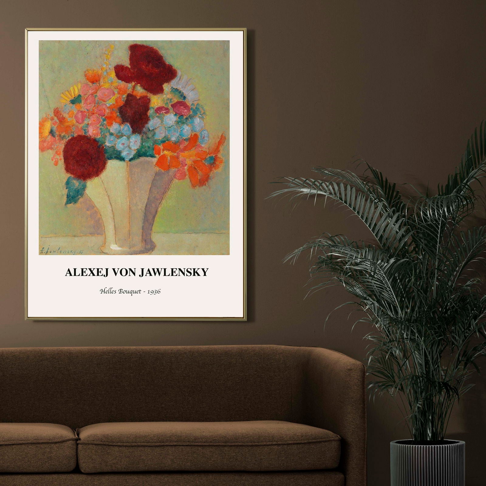 Alexej von Jawlensky Poster - Helles Bouquet Poster - Hakyarts