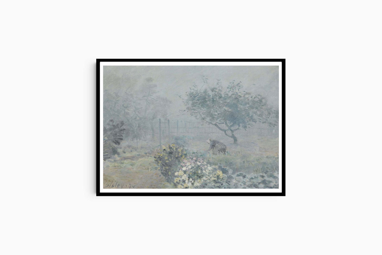 Alfred Sisley - Fog Voisins - Hakyarts